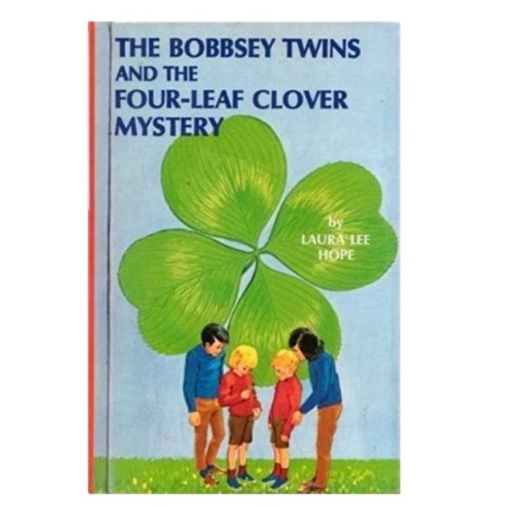 VINTAGE THE BOBBSEY TWINS AND THE FOUR LEAF CLOVER MYSTERY Book Laura Lee Hope